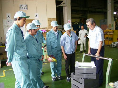 海外からの会社見学