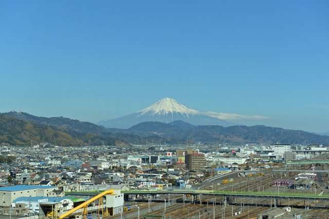 静岡グランシプから見える富士山