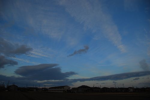 鈴鹿市内の空