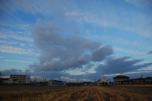 鈴鹿市内の空