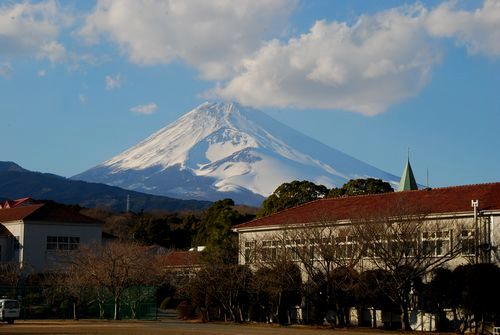 富士山がとっても綺麗でした