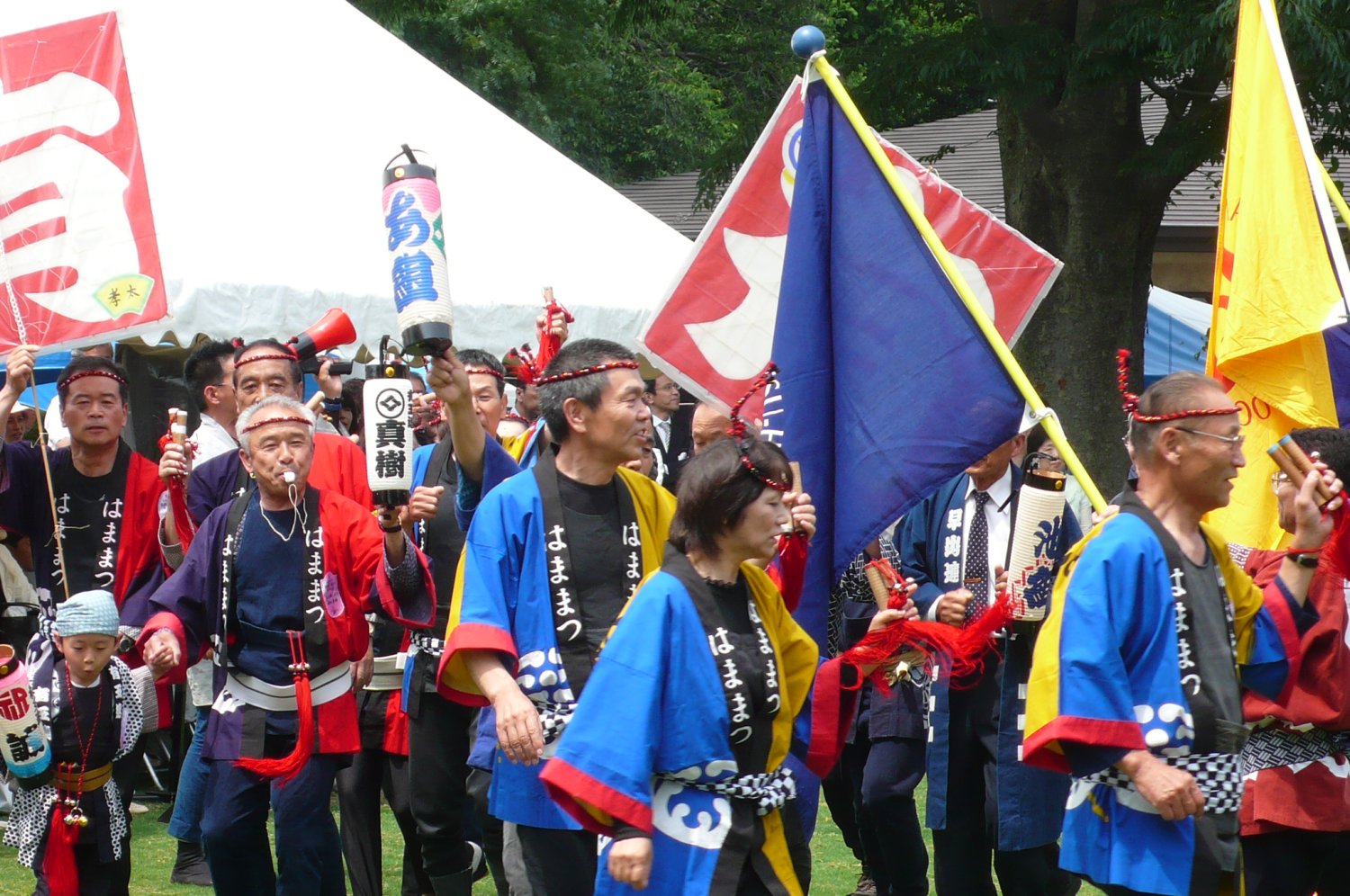 浜松祭り合同練り