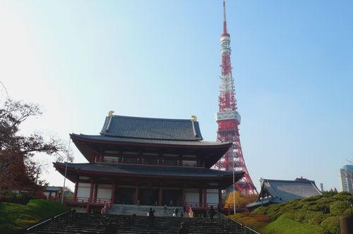 増上寺＆東京タワー