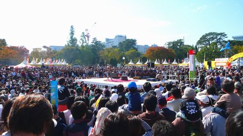 「大道芸ワールドカップ・イン・静岡」　会場・駿府公園