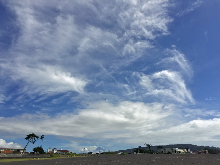 気持ちの良い空模様