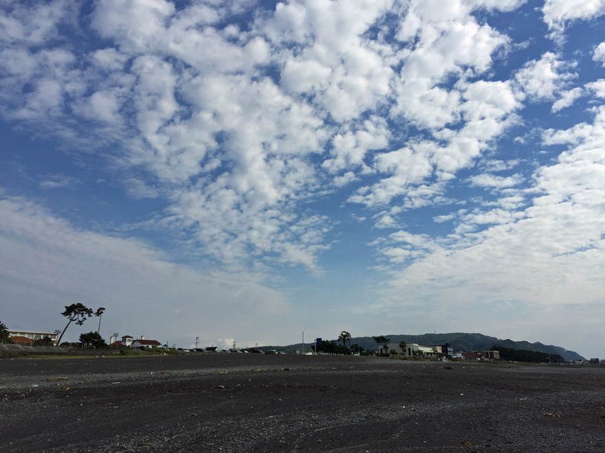 気持ちのいい空模様