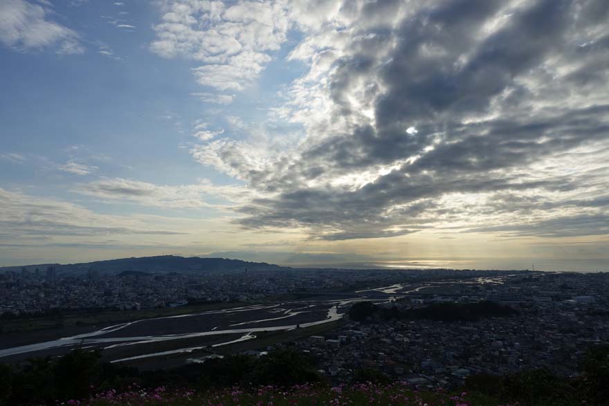 ある日の幻想的な空模様