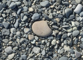 海岸の丸い石から学ぶ、人としてのあり方
