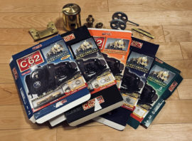 「蒸気機関車C62を組み立てるのが楽しみです！」