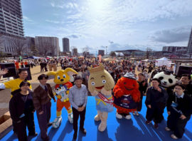 合同企業文化祭では色んな方から声を掛けてくださいました！