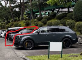 「豊田会長が乗るセンチュリーGRMNは、車列で移動している？」