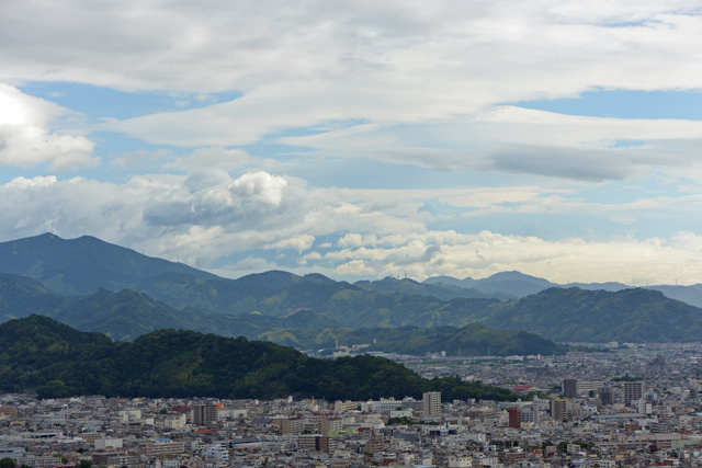 幻想的な空模様