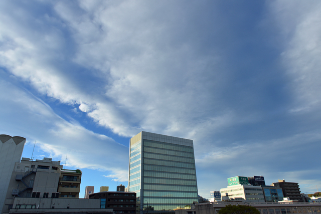 気持ちの良い空模様