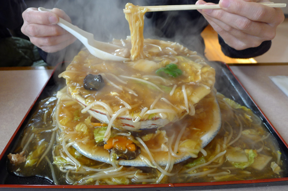 五目あんかけラーメン