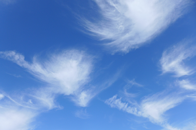 気持ちの良い空模様