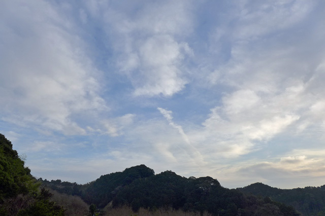 幻想的な空模様