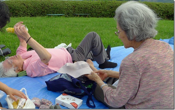 安倍川花火大会・大会本部桟敷席　