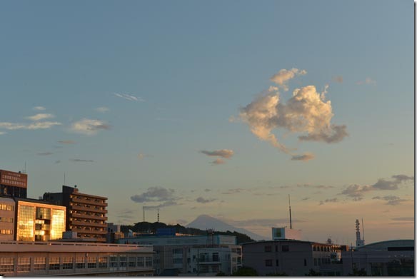 金魚のような雲