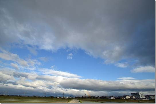 鈴鹿市内の空模様