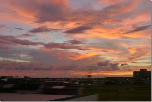 夕焼け雲