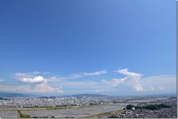 徳願寺山・見晴台より