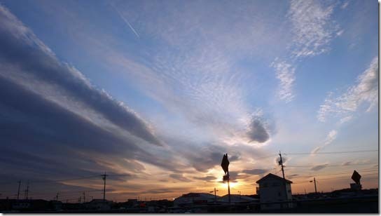 ある日の空模様