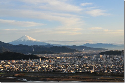 静岡市内＆富士山