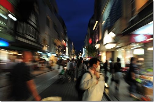 横浜元町ショッピング通り・・手持ち撮影