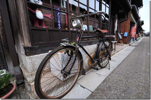 懐かしい自転車