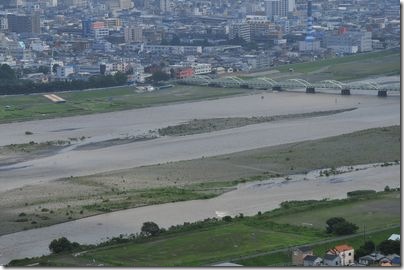 安倍川花火大会打ち上げ場所