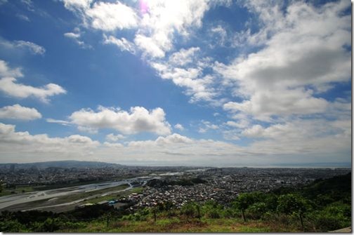 静岡市内の空模様