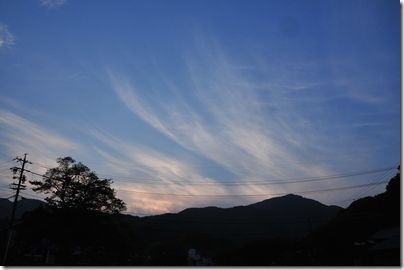 西の空模様