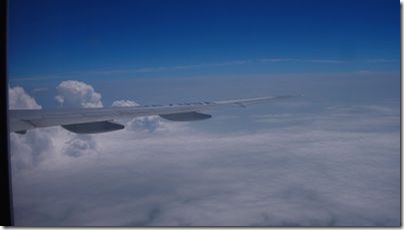 スカイブルーの空