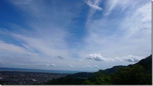 静岡市内の空